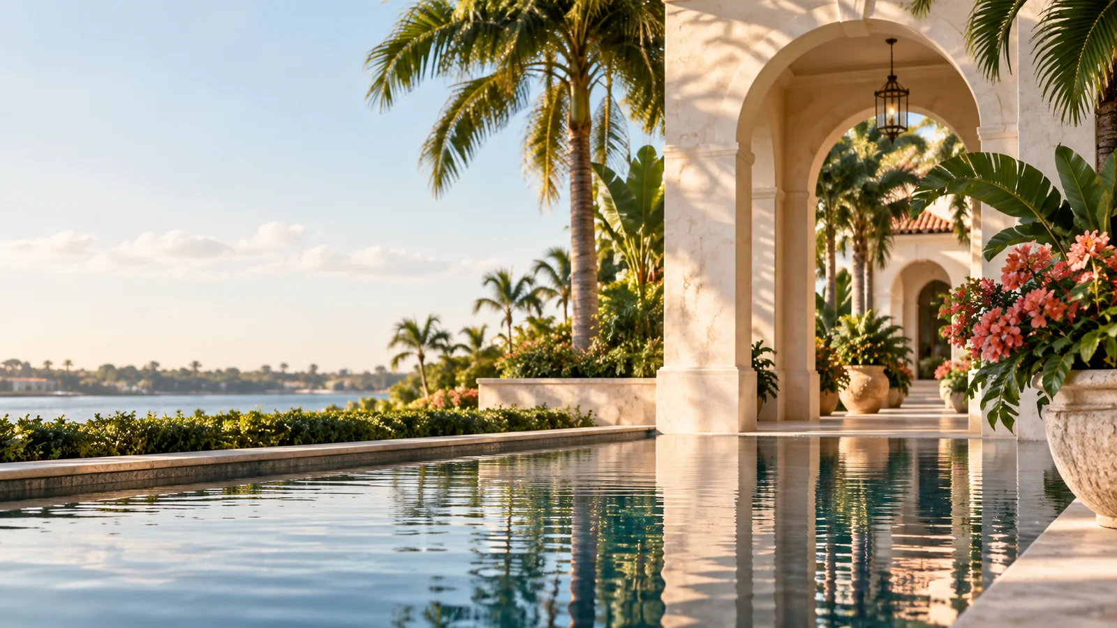 Original city-inspired scene for the Boca Raton web design and app development guide