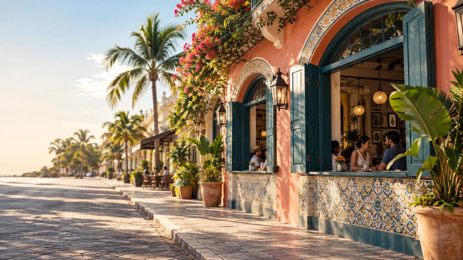 Original city-inspired scene for the Little Havana web design and app development guide