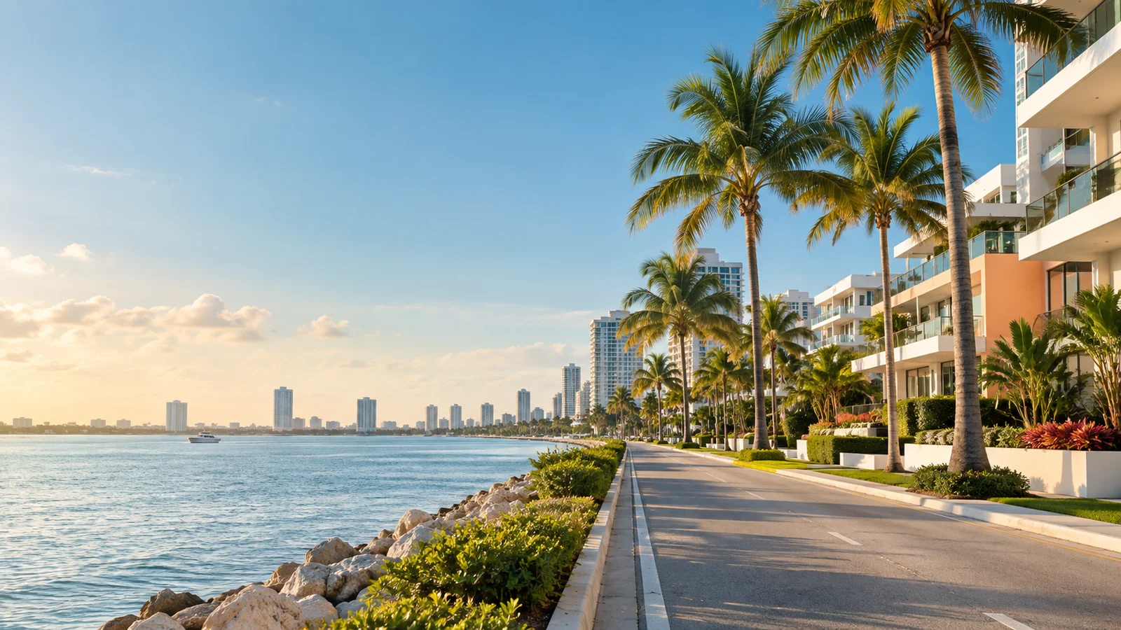 Original city-inspired scene for the North Miami Beach web design and app development guide