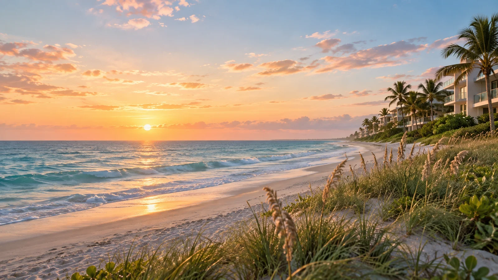 Original city-inspired scene for the Surfside web design and app development guide